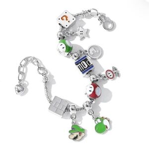 Level Up Super Mario Pandora-Style Charm Bracelet
